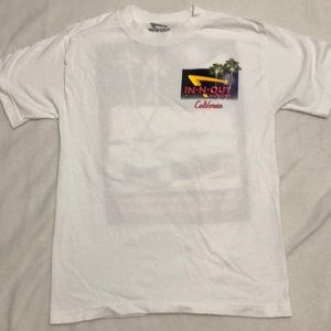 Men’s In N Out White Tee